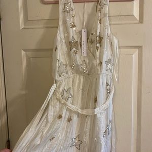 NWT ADELYN RAE SEQUIN STAR DRESS